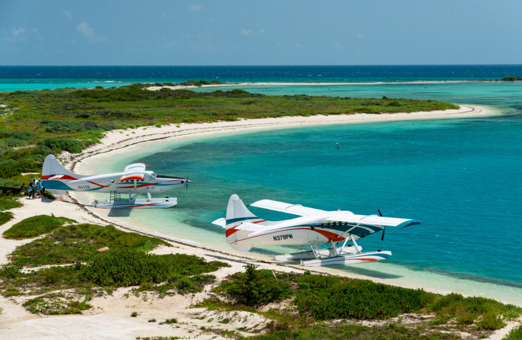 Float Planes on Dry Tortugas National Park