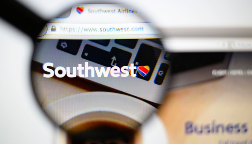 southwest airlines travel agent site