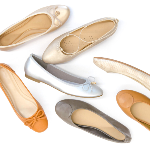 MUSSHOE Ballet Flats for Women Comfortable Women's Flats Memory Foam Slip on Pointed Toe Flats Shoes Women