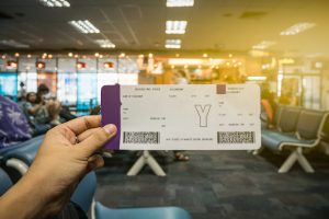 Boarding Pass Flying Ticket Travel