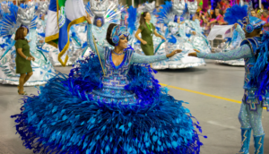 Carnival dress in Brazil