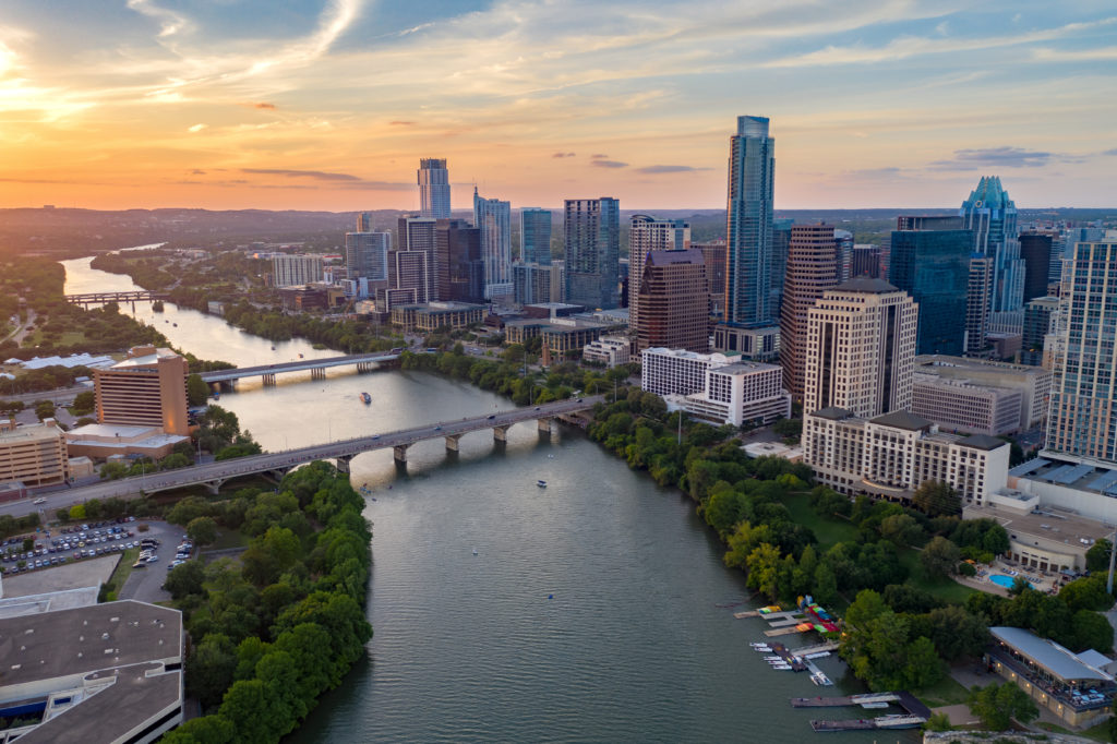 Austin, Texas skyline