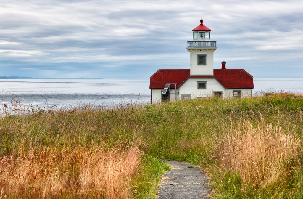 Lighthouse on San Juan Island, WA