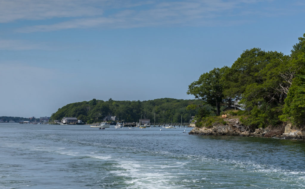 Harbor on Chebeague Island, ME 