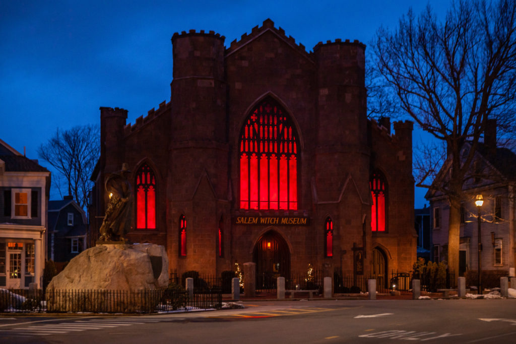 Salem Witch Museum in Salem, Massachusetts