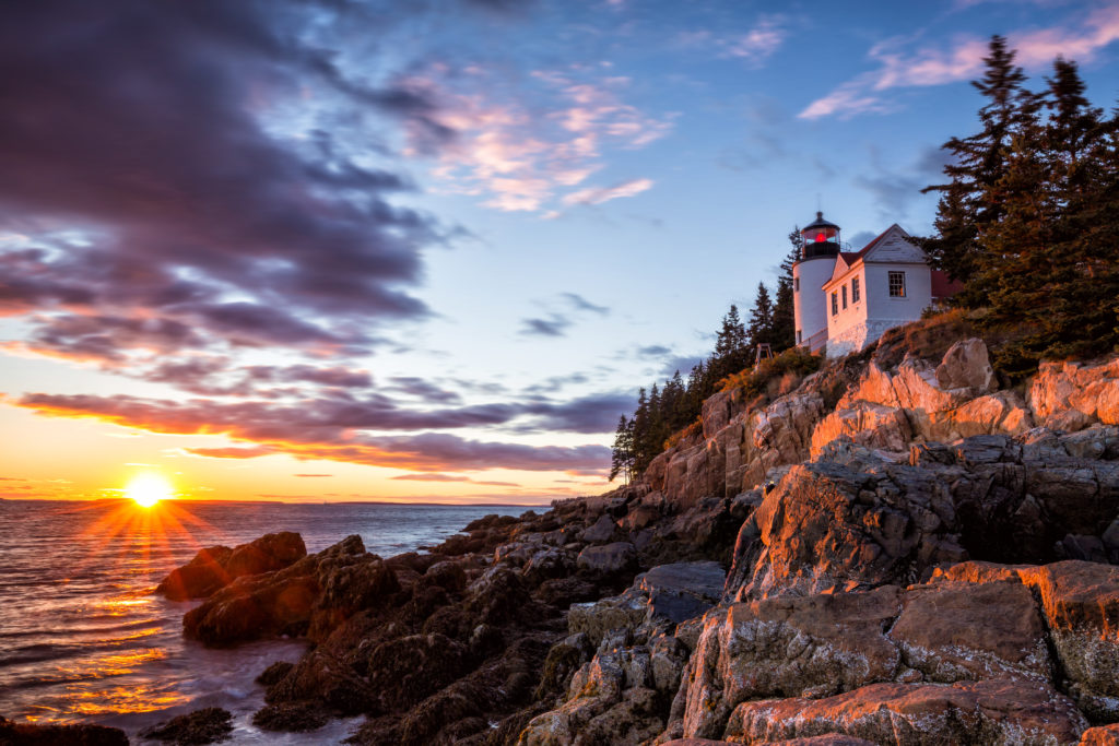 Sunset at Acadia National Park