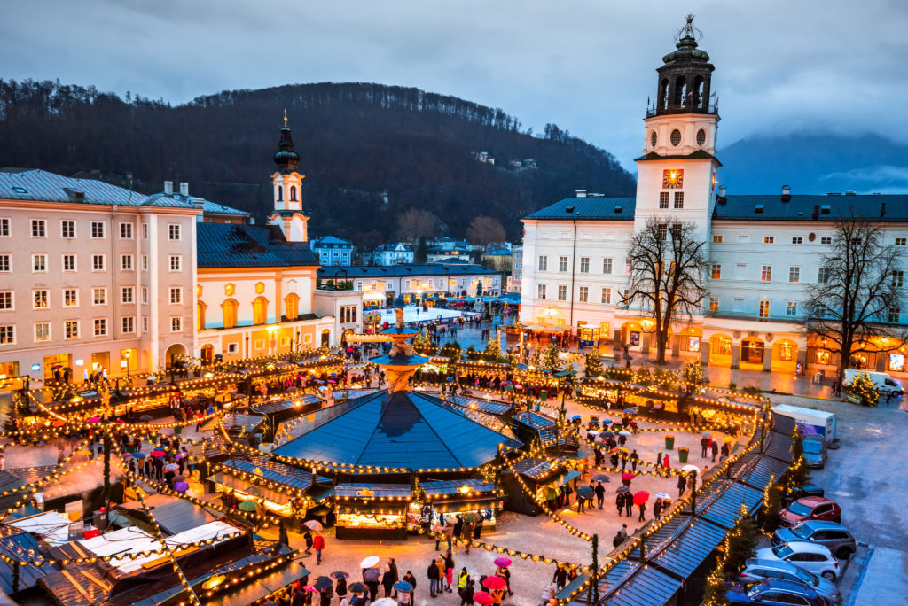 Christkindlmarkt, Salzburg, Austria